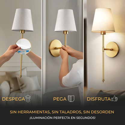 Lámparas de pared inalámbricas